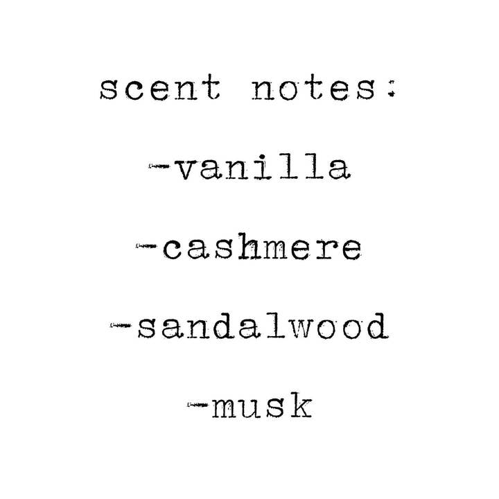 MLTD Candle Co. - Wholesale Jar/Filled Candle - Vanilla + Cashmere Soy Candle: Sandalwood, Musk Scent1