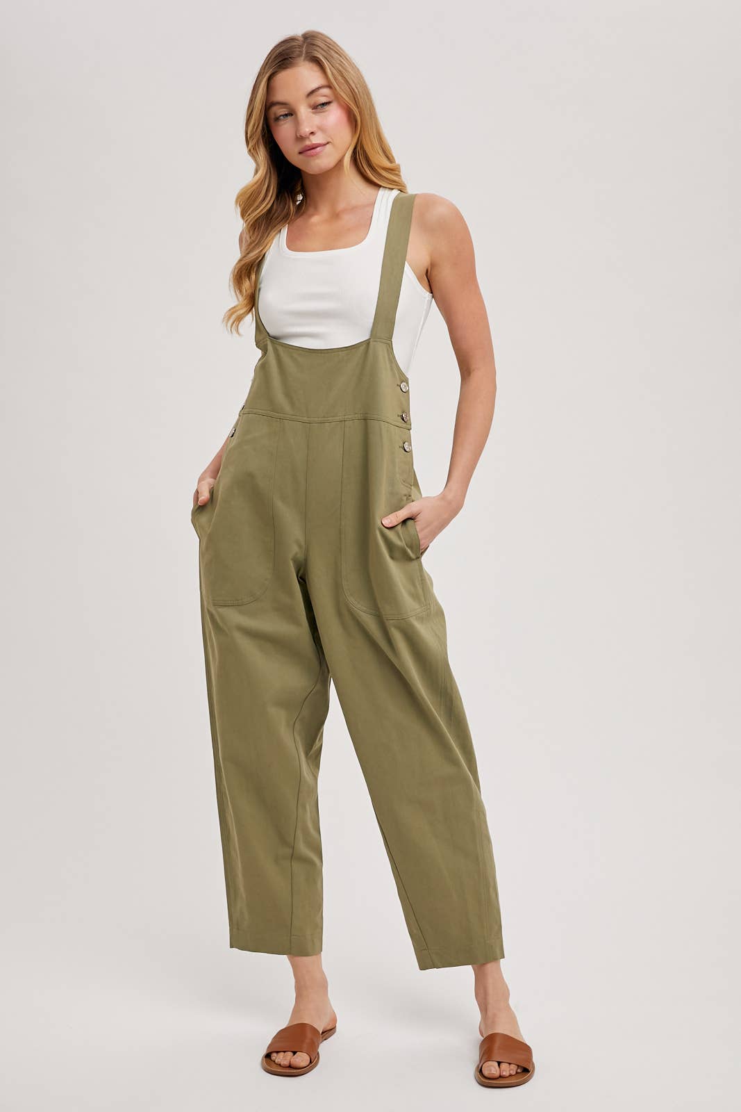 Peace Love Line - Vente Combinaison – femme - PL7158 - SALOPETTE CAPRI ÉVASÉE1