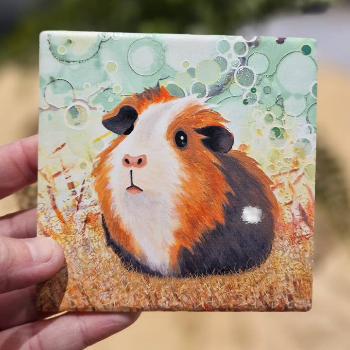 233-C Guinea Pig Coaster for wholesale by By Jo Crafts
