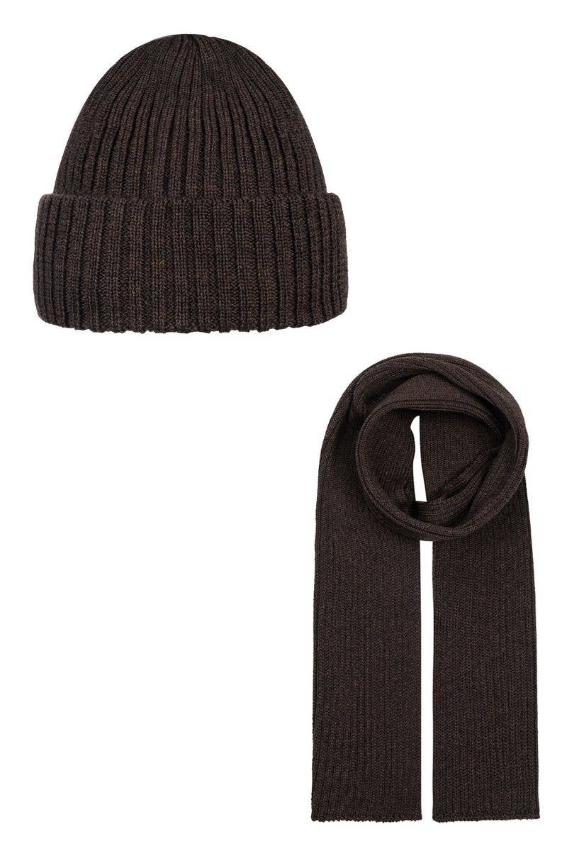 Ander - Wholesale Beanie - Women's - 100% merino wool DAILY beanie and scarf2
