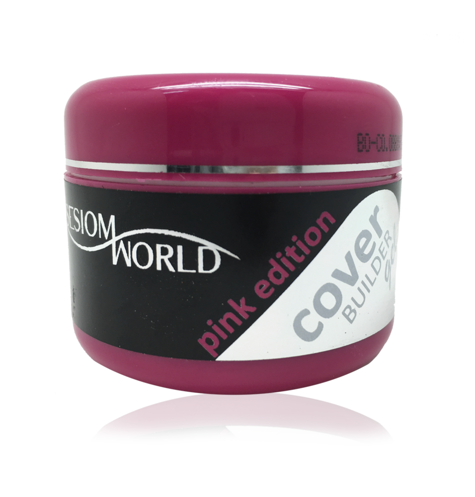 sesioMWorld - M·O·I Professional - Wholesale Facial Moisturizer - Cover nail builder gel limited edition PINK 30ml.0