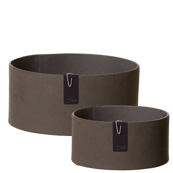 Lübech Living - Wholesale Decorative Tray - Set Of 2 Tokyo Trays, Taupe0