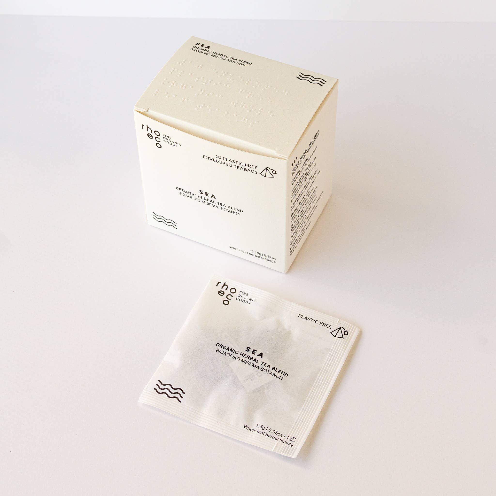 rhoeco - fine organic goods - Wholesale Tea bags - Herbal Tea Blends [Bio] - Compostable Pyramid Teabags3