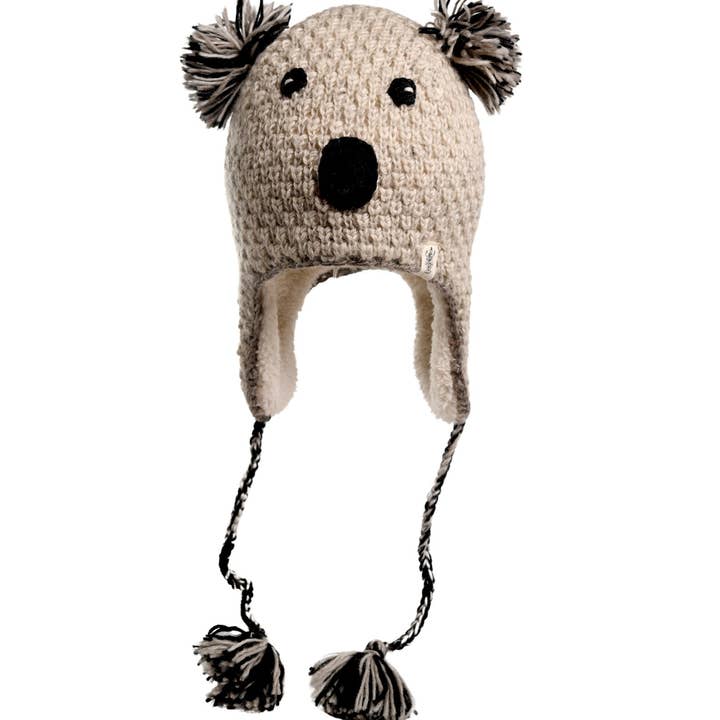 Hæklet Koala Hat for engroshandel hos Nirvanna Designs, Inc.