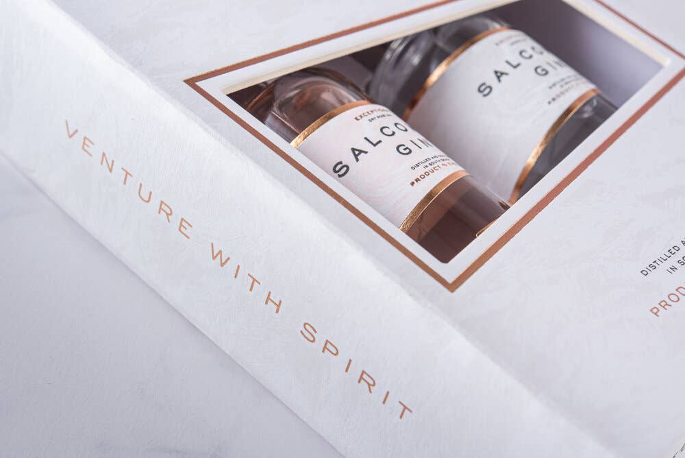 Salcombe Distilling – wholesale Gift bag set/pack – Miniature Gin Gift Set2