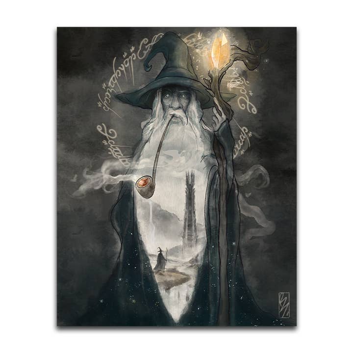 Brian Serway - Wholesale Art Print - Gandalf the Grey