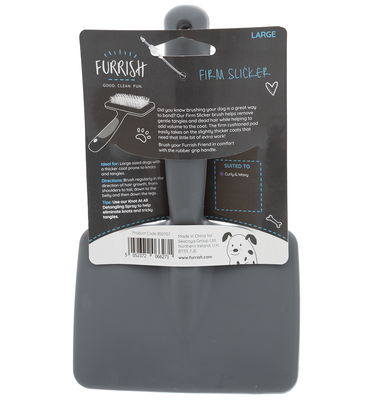 Furrish - Wholesale Pet Brush - Cat/Dog - Furrish Firm Slicker Large5