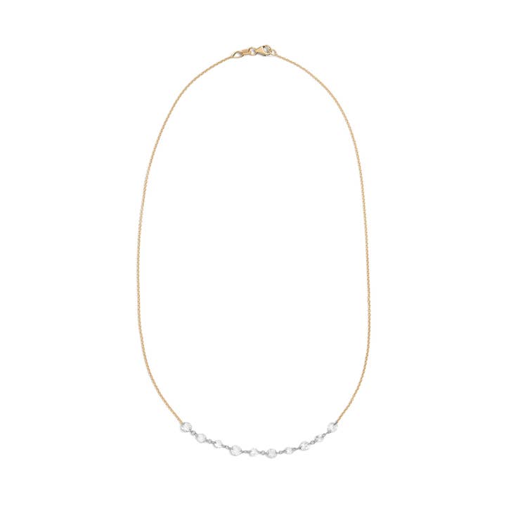 Lila Floating Rose Cut Necklace for wholesale by Selin Kent