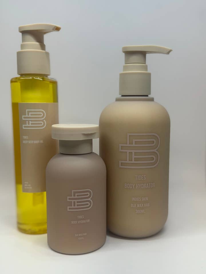 Tides Body Hydrator - for kp and skin firming for wholesale by blk wax bar