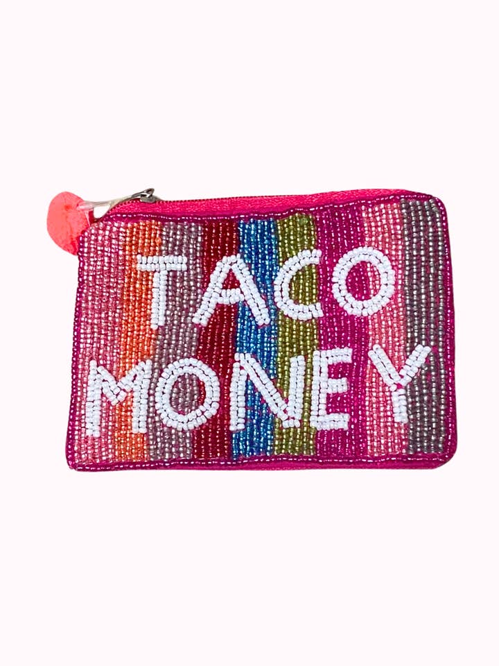 Taco Geld Kralen Portemonnee voor wholesale door Valois Designs