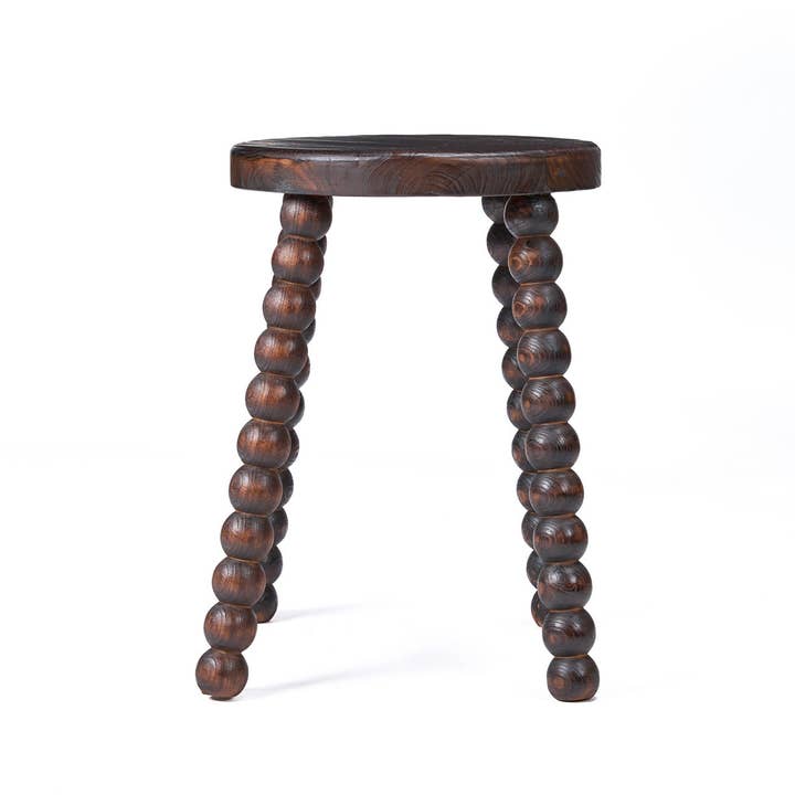 The Dango Stool - Dark Walnut for wholesale by Bazar Bizar Living