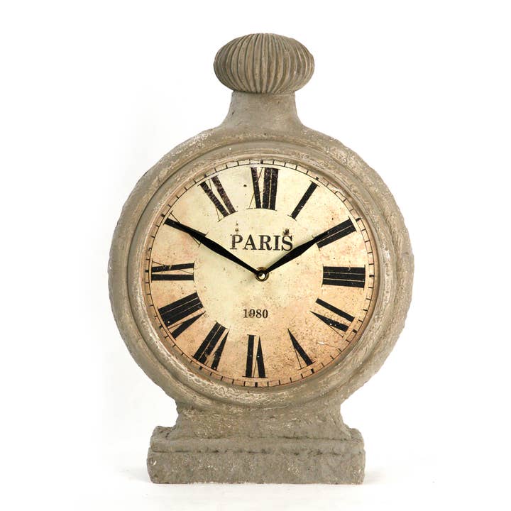 Plaster Clock for wholesale by Zentique Inc.