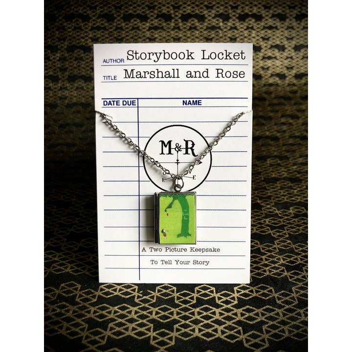 Marshall and Rose - Wholesale Locket Necklace - Book Locket The Giving Tree4