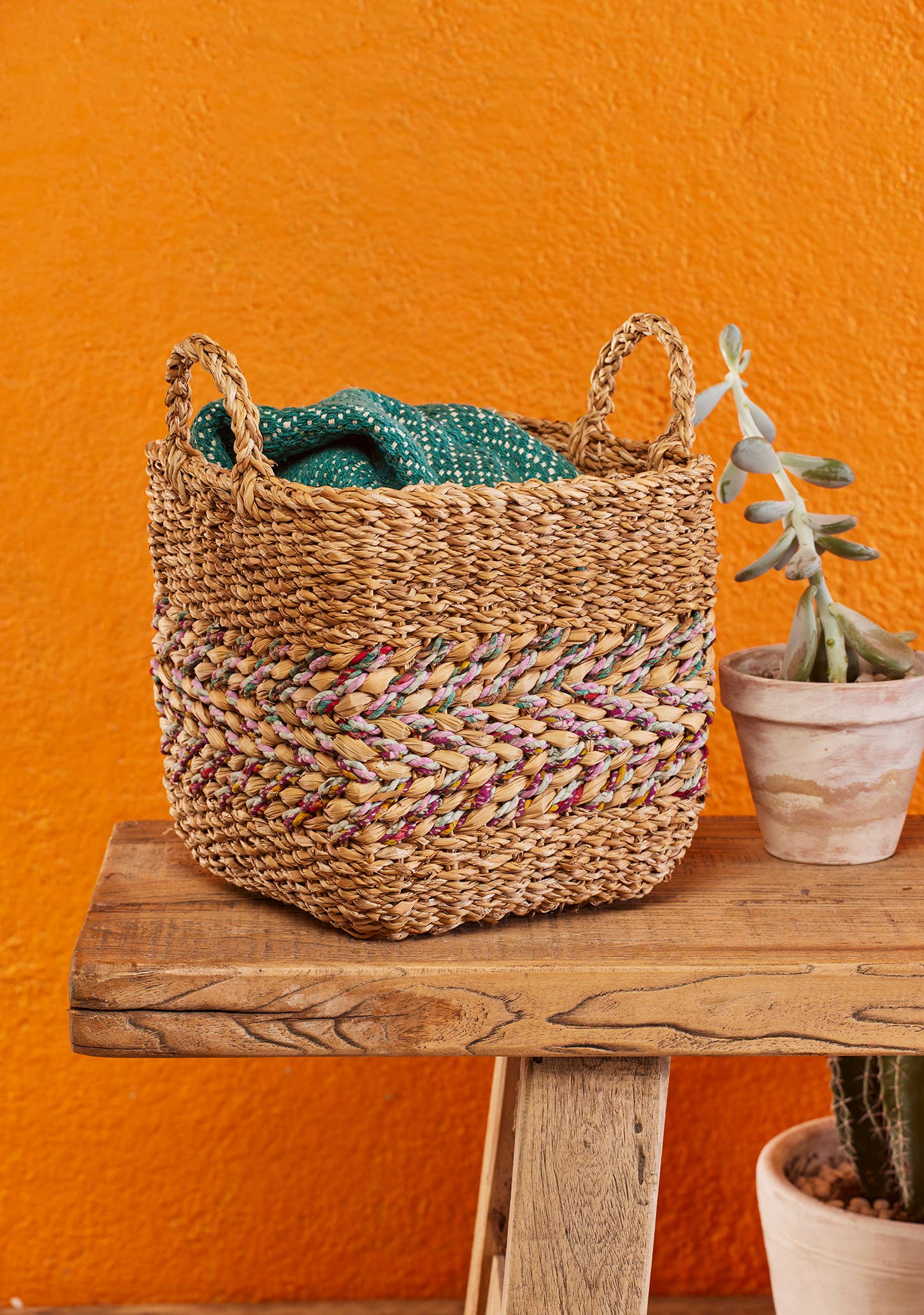 Namaste - Vente Paniers - Ensemble de paniers de rangement Khoi Sari & Hogla3