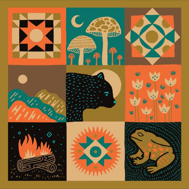 Catskills Quilt Print for wholesale by Land & She