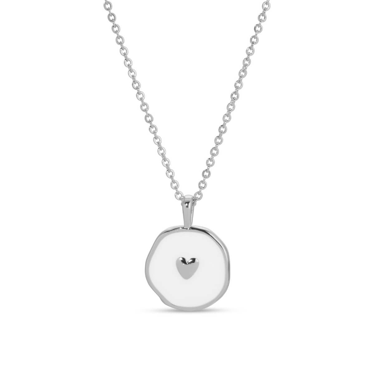Splendid Iris - Wholesale Pendant/Charm Necklace - Tiny Heart Necklace2