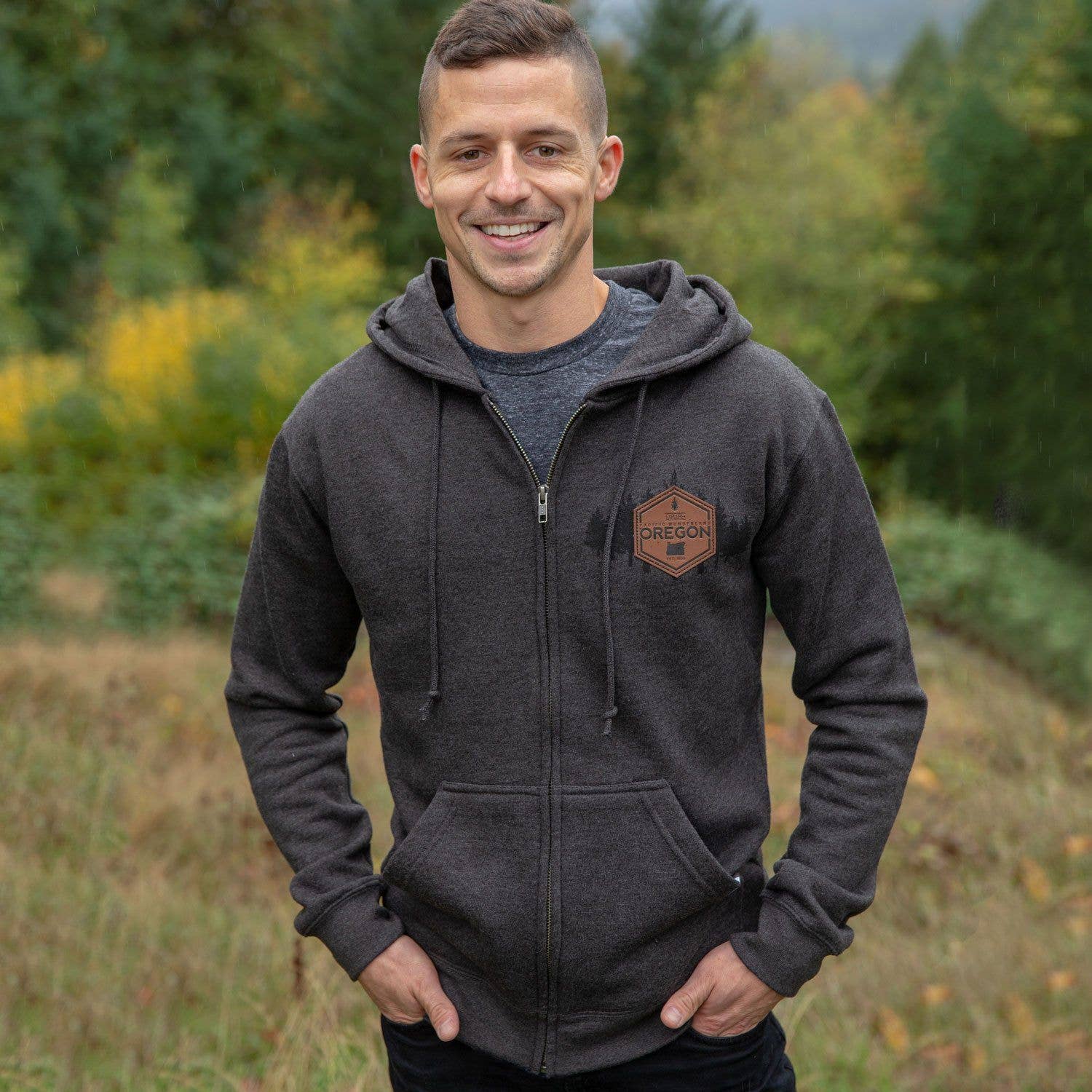 Little Bay Root - Wholesale Hoodie - Unisex - Explore Oregon Pacific Wonderland | Unisex Zip Hoodie2