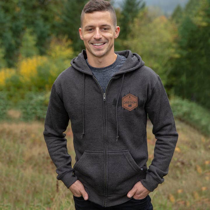 Little Bay Root - Wholesale Hoodie - Unisex - Explore Oregon Pacific Wonderland | Unisex Zip Hoodie2