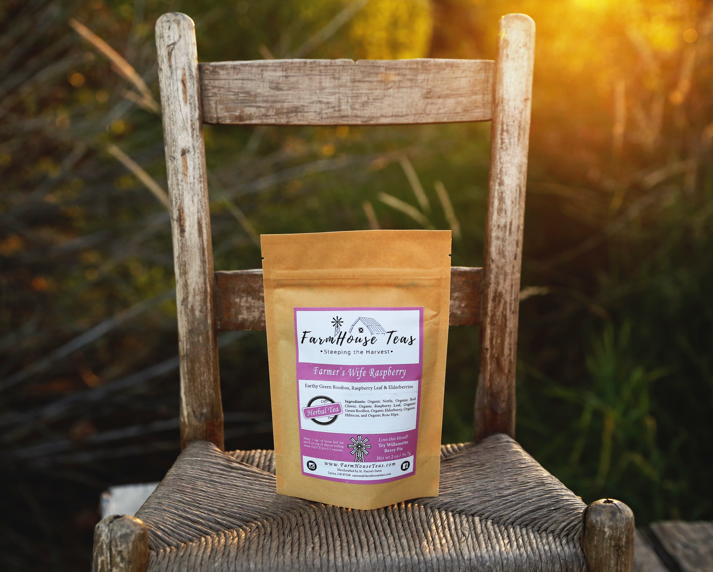 Farmhouse Teas - Wholesale Loose Tea - Farmer's Wife Raspberry Herbal Tea2