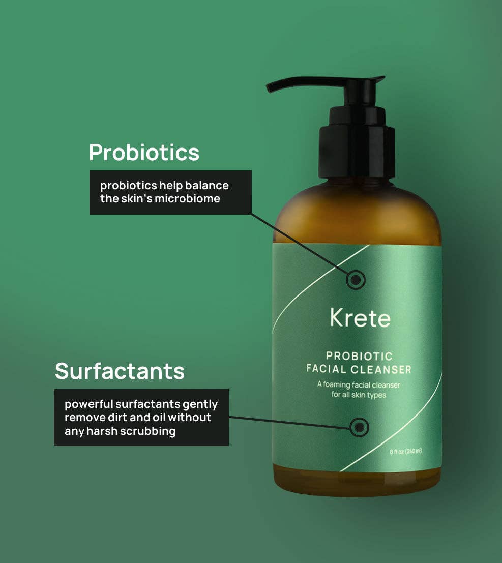 Krete - Wholesale Facial Cleanser - Probiotic Facial Cleanser3