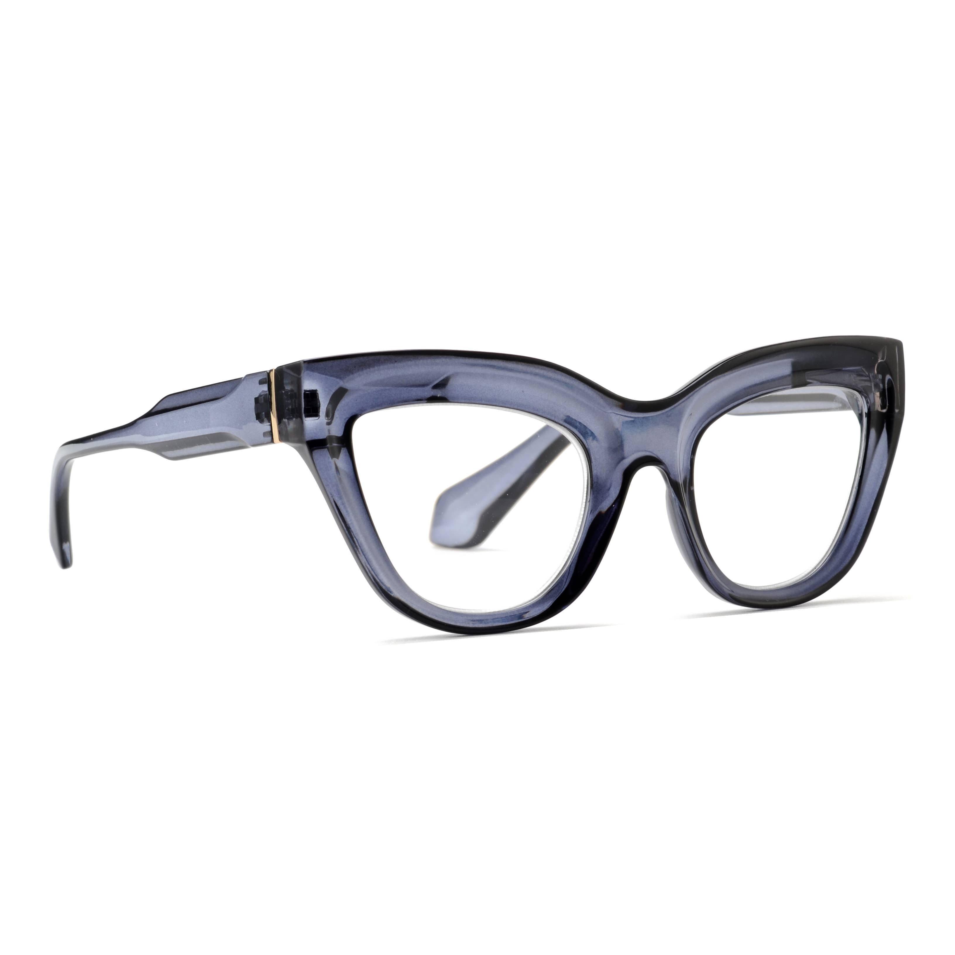 Ryan Simkhai Eyeshop - Vendita all'ingrosso Occhiali da vista - Donna - SUTTON | Grigio blu | Luce blu2
