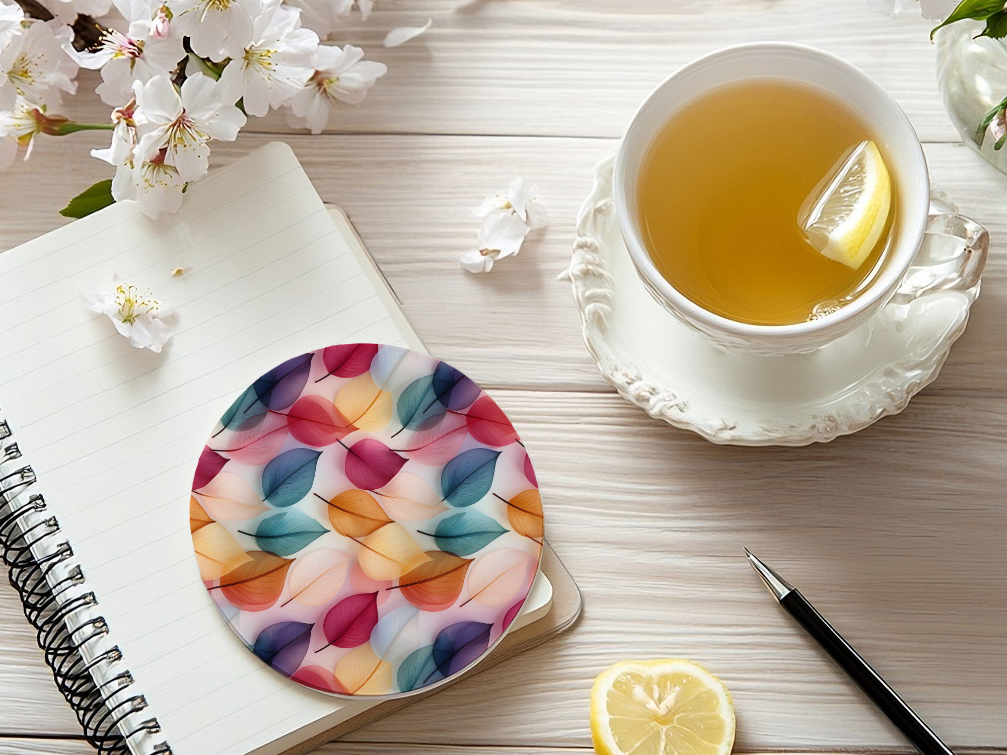 Fernville Creations - Wholesale Coasters - Leaves Coaster, Nature Lover Gift, Nature Inspired Decor1