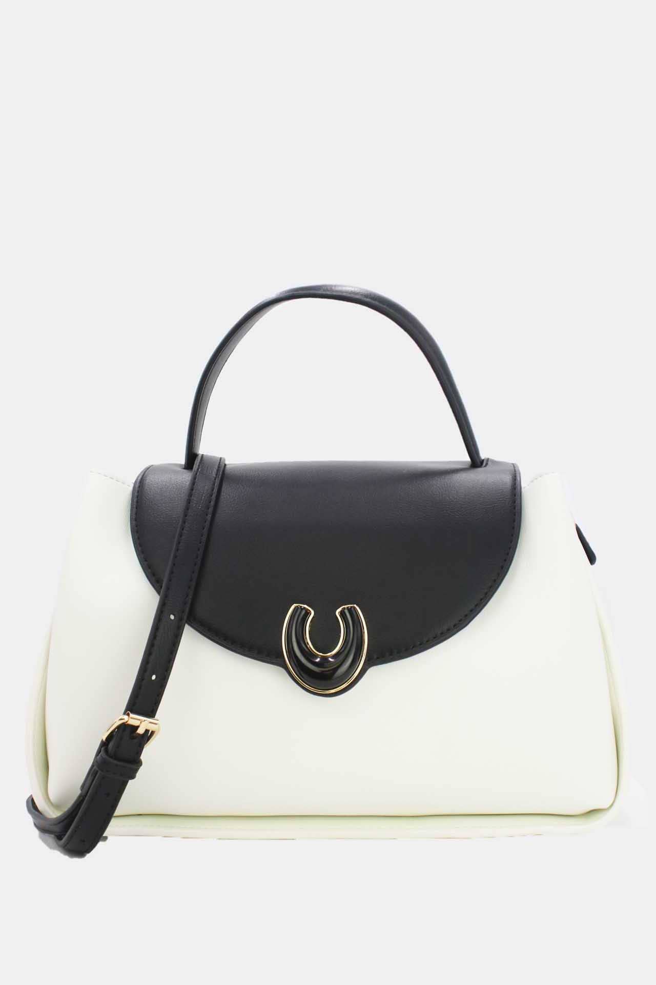 Tom&Eva (F.D.M diffusion) - Wholesale Top Handle Bag - Women's - Horseshoe Buckle Handbag-691318