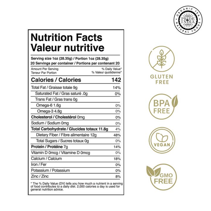 PRIDE INDIA BRANDS - Wholesale Plant Seeds - Whole Black Chia Seeds1