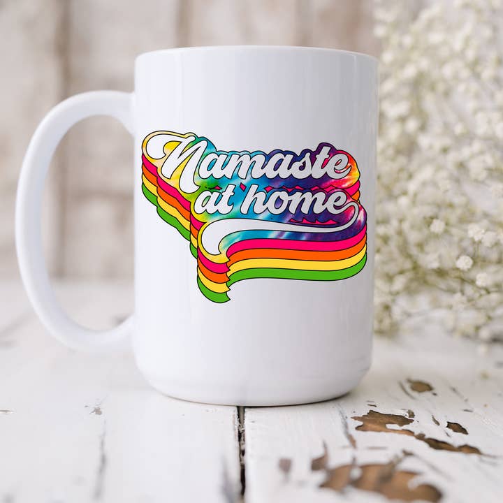 Caneca Namaste em casa por atacado de Fraser & Pine | Sweet Lavations