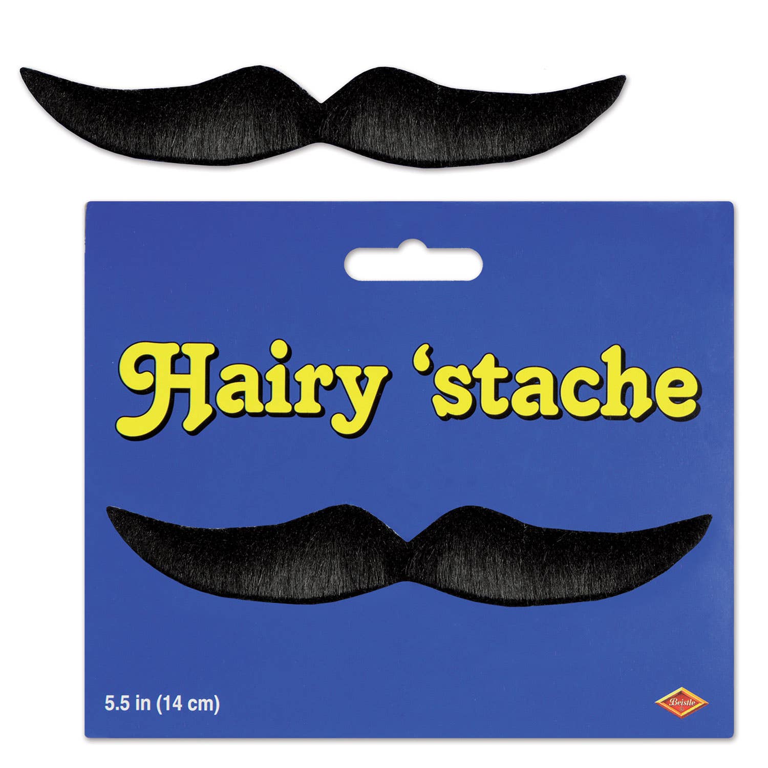 Beistle - Vente Déguisement – unisexe - Stache poilue - 60891-BK0