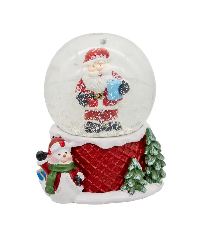 Kurt S. Adler, Inc. - Wholesale Ornament - 45mm Santa/Snowman Water Globes 3 Assorted#6
