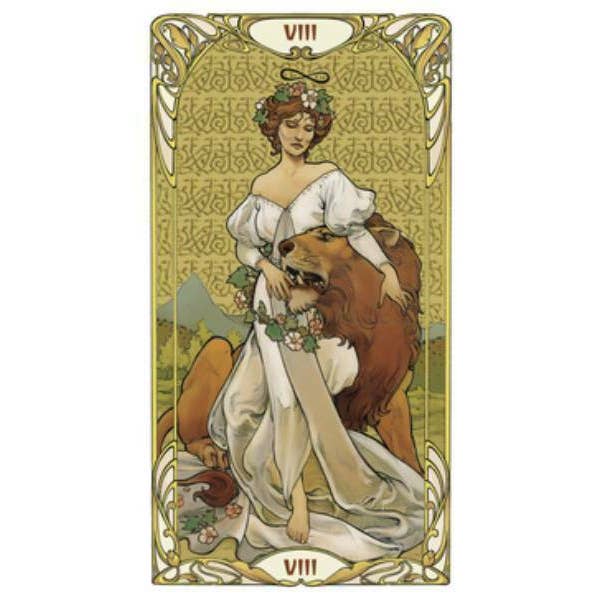 Cardshouse - Wholesale Tarot Cards - Golden Art Nouveau Tarot Cards Lo Scarabeo