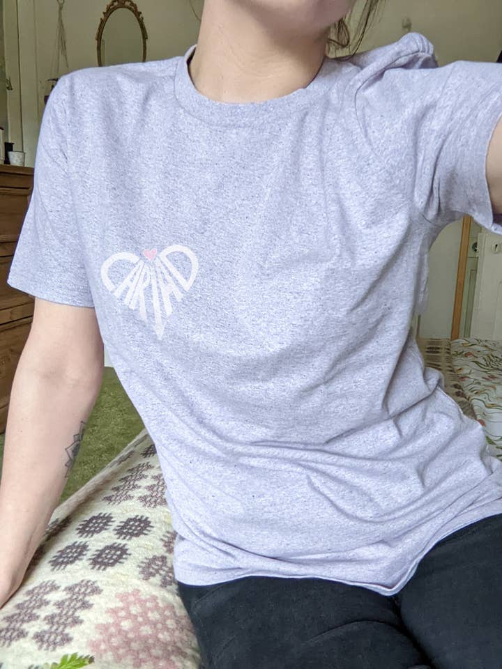 Cariad Tee for wholesale by Helz Defined