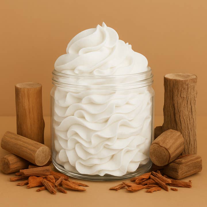 Whipped Soap Sandalwood x10 for wholesale by Palais des aromes