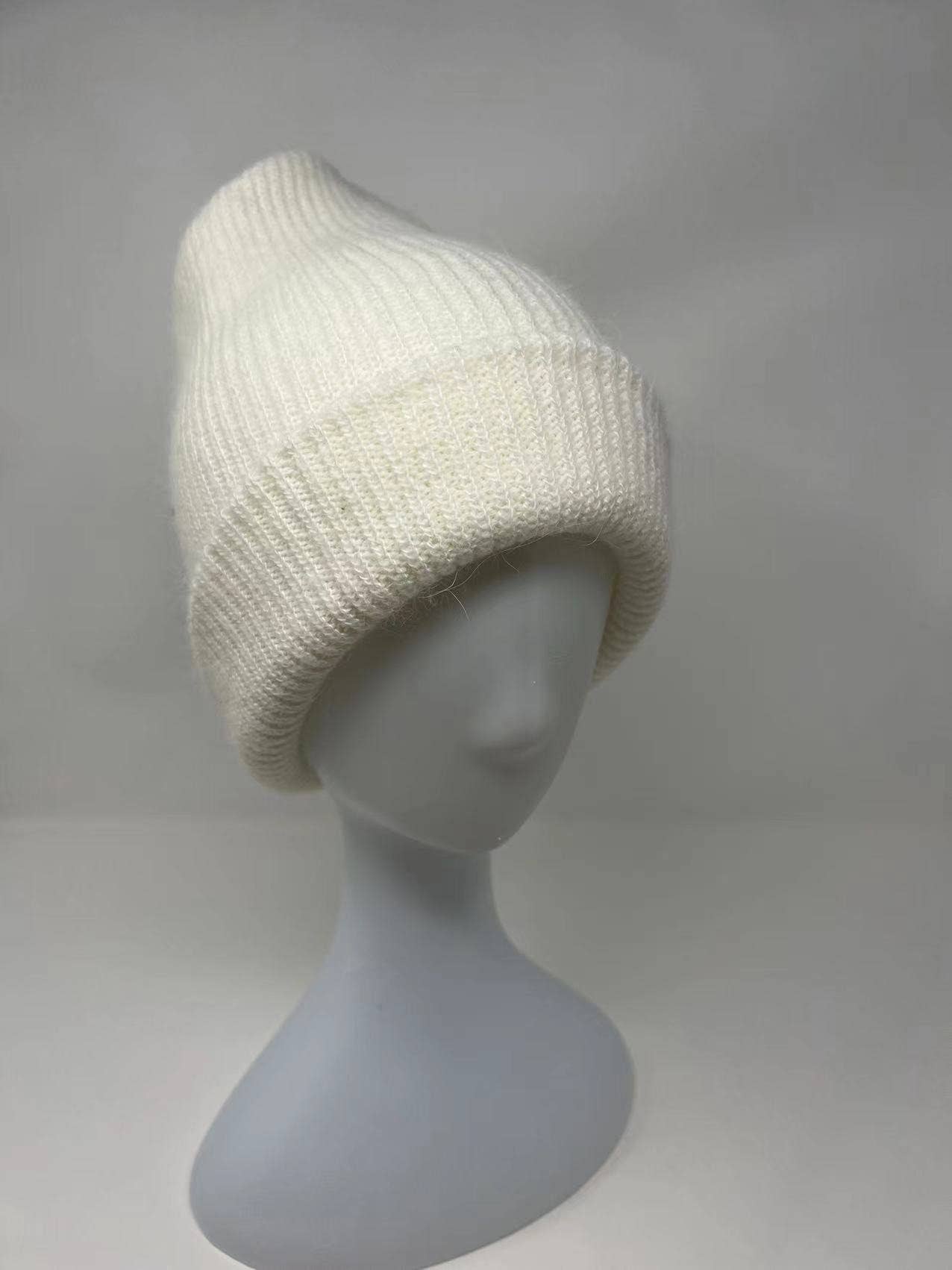 FanakoStudioNYC - Vente Bonnet – femme - Nouveau, chapeau en fourrure de lapin angora, bonnet. Cadeau de Noël9