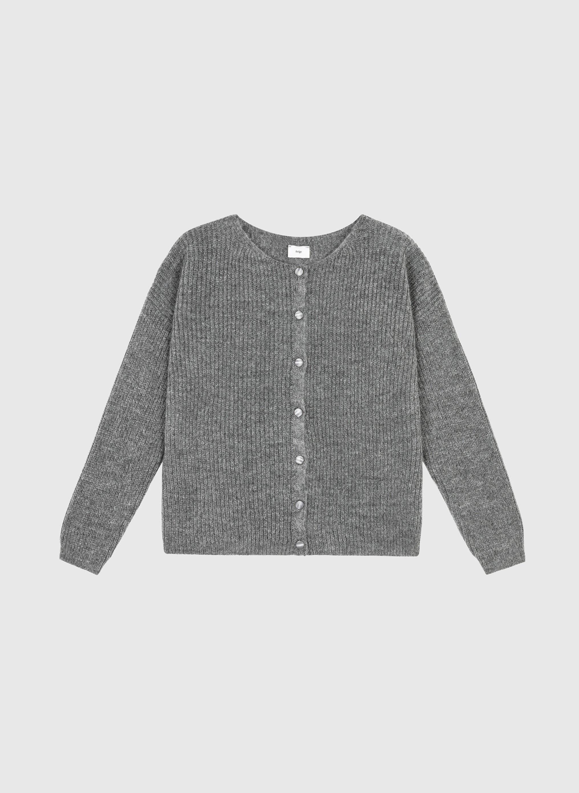 An'ge – wholesale Cardigan – Women’s – LARAMIS VEST heather gray0