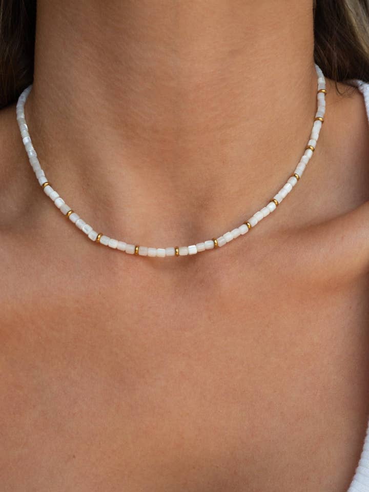 Savannah Necklace for wholesale by JacqMaria Jewelry