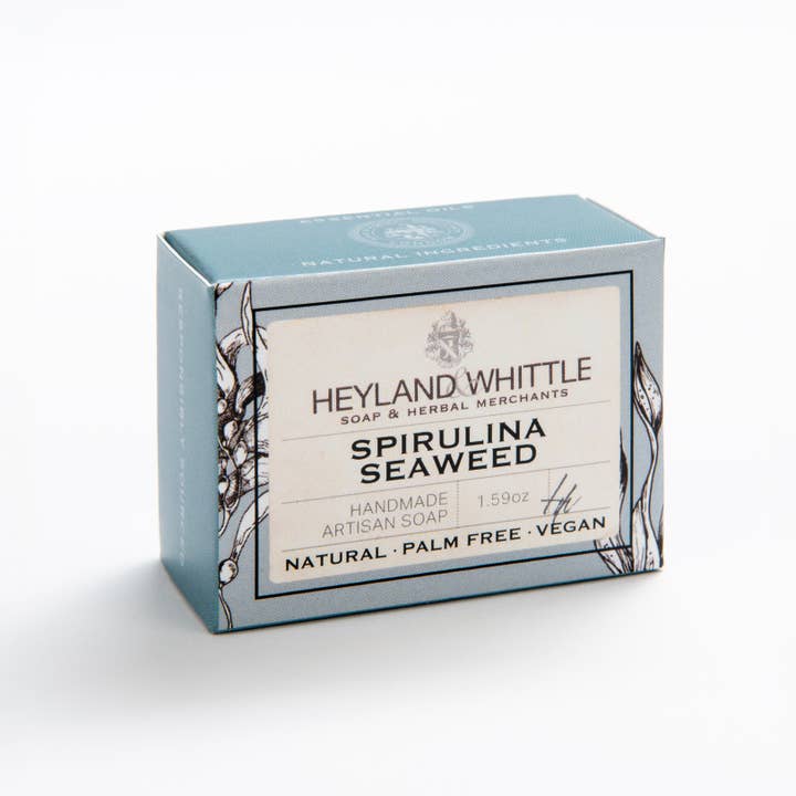 Heyland & Whittle - Wholesale Bar Soap - Spirulina Seaweed 45g 21 Pack1