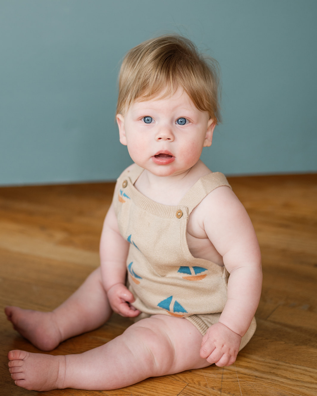 Dear Hayden - Wholesale Rompertje - Baby - Frankie Romper Zanddollar2