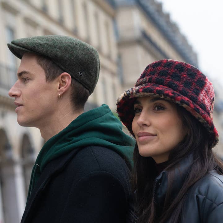 FLECHET - Wholesale Flatcap - Men's - WOOL CAP - FLHH4478