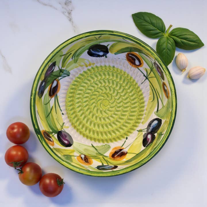 Spain Ceramics - Wholesale Grater - Olive Grater Bowl1