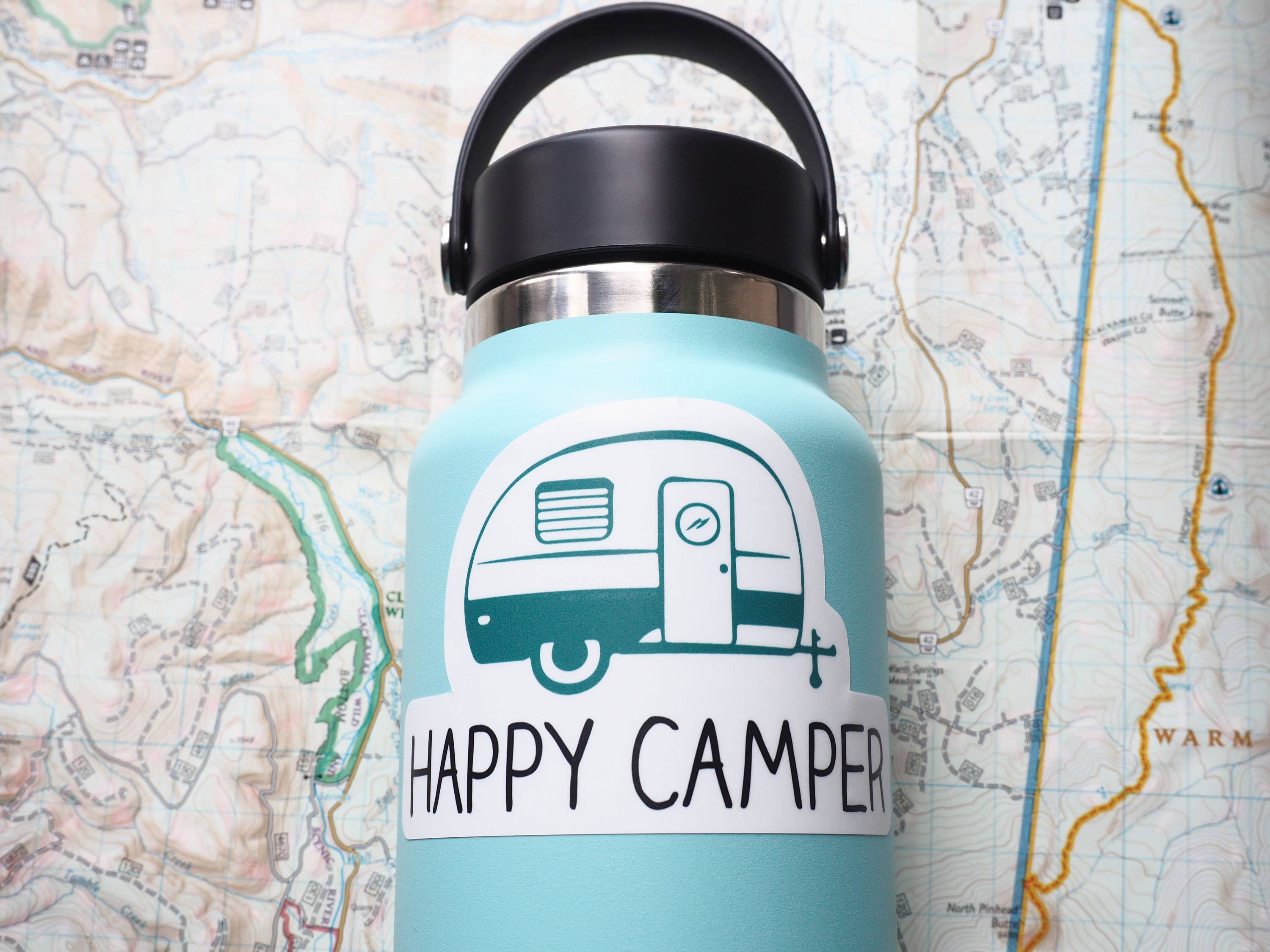 Sentinel Supply – Großhandel Aufkleber – Happy Camper Aufkleber, niedliche Autoaufkleber für Wohnmobile6