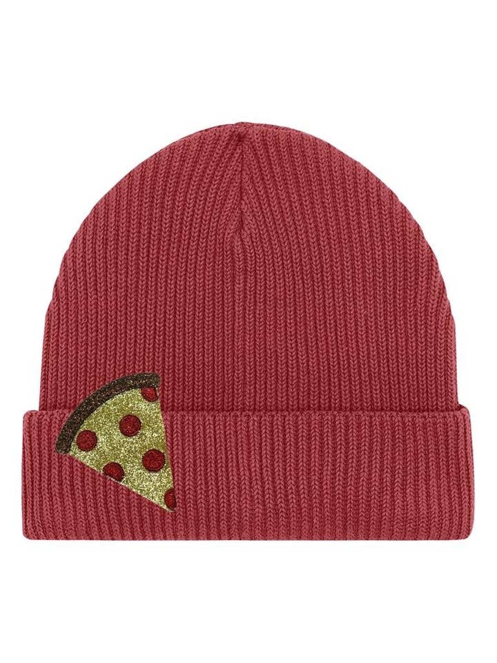 Beanie Pizza Slice Candy pour la vente par PINNED by K