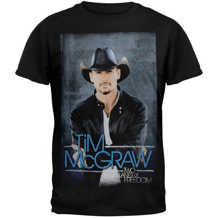 Tim Mcgraw - Portrait 2013 Tour Soft Men's T Shirt for wholesale by Official Store