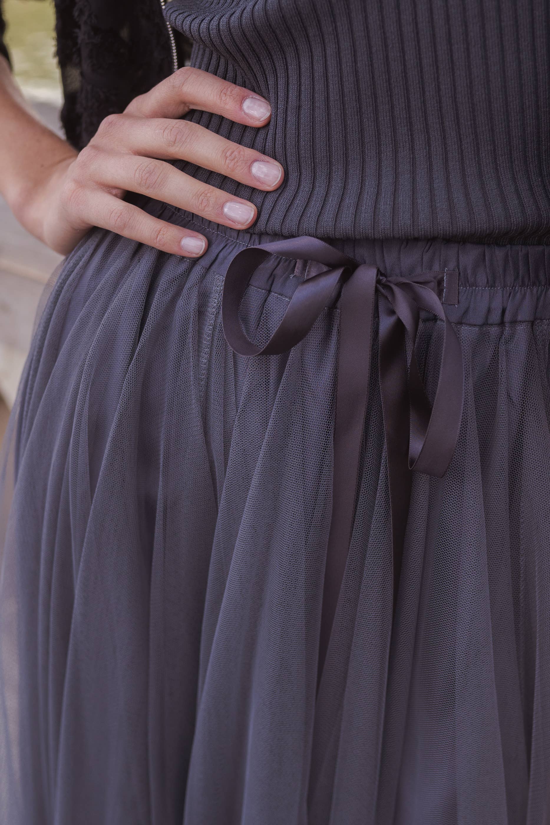 CHOKLATE PARIS - Venta al por mayor Falda - Mujer - Falda larga de tul Aria - CK0807742