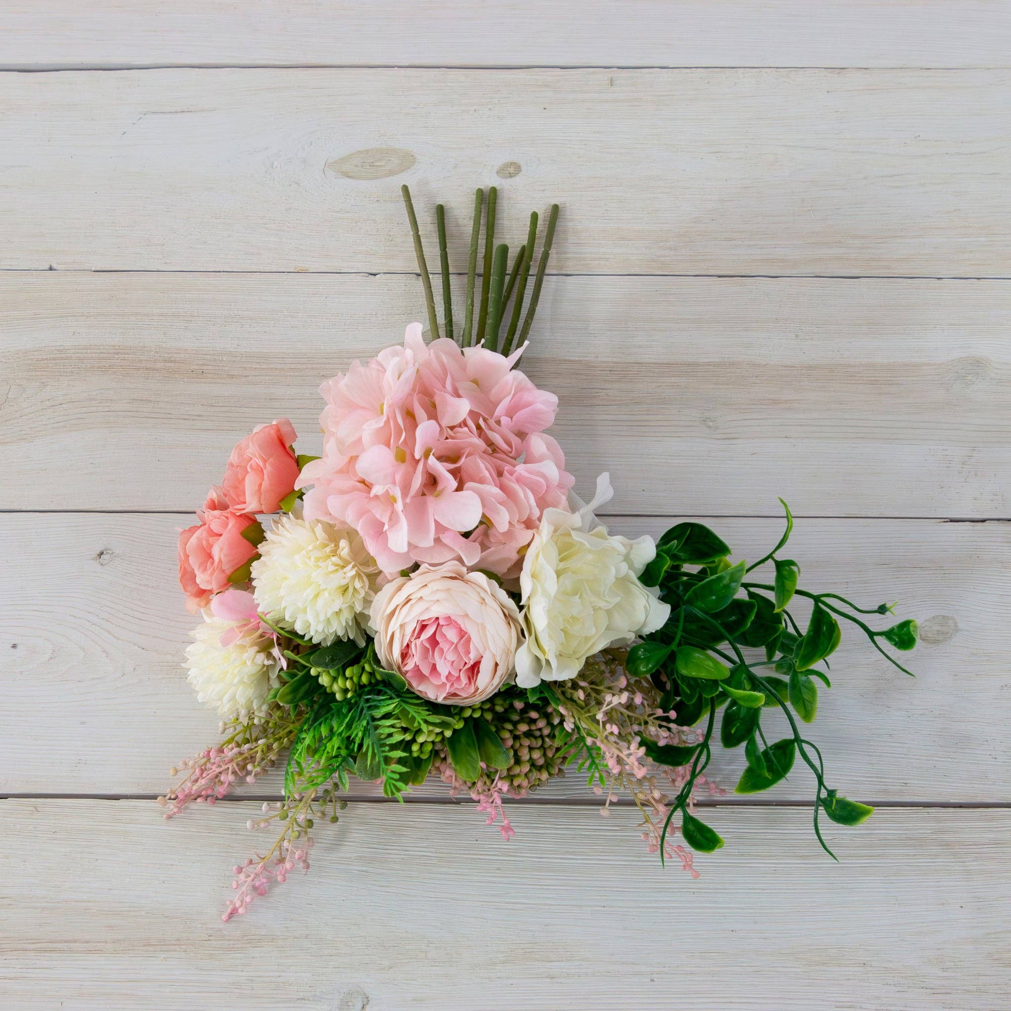 Audrey's Home & Gift – Engroshandel Kunstige blomster – Buket - Blød rødme (PC)2