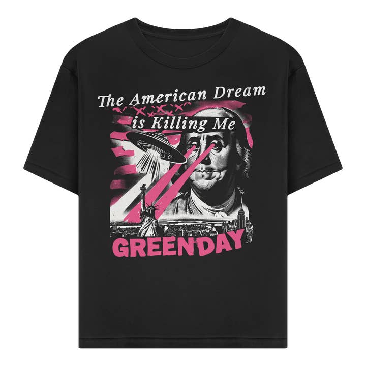 Green Day - American Dream- Graphic Tee for wholesale by Manic Merch