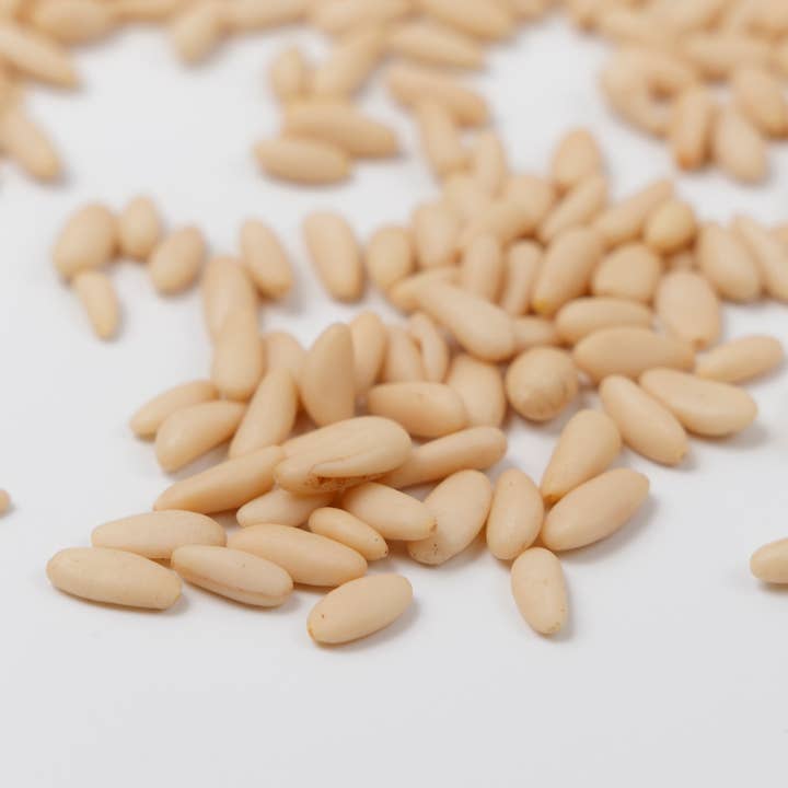 Agnellini Int Srl - Vendita all'ingrosso Frutta secca - Pinoli sgusciati 100% naturali italiani 100g, bio