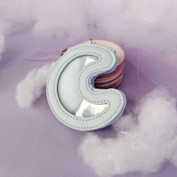 Kittynaut – wholesale Nyckelringar - Dam – Moon Ita Nyckelring - Solig Blå