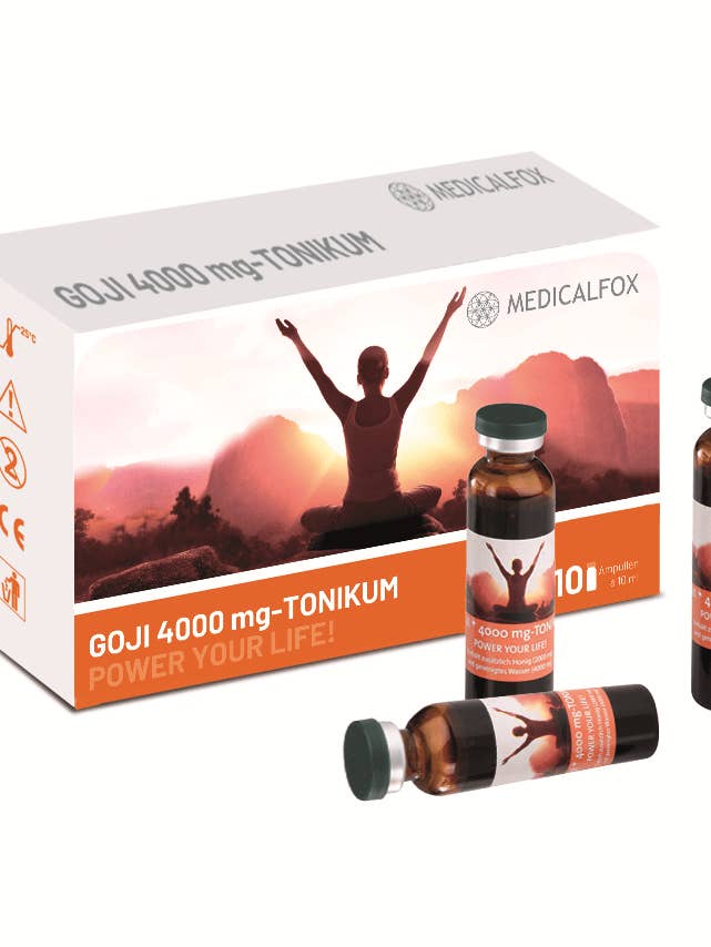 goji 4000 mg tonic for wholesale by Medicalfox GmbH